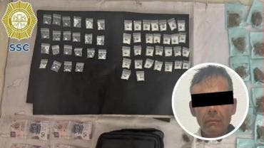 El sujeto, de 51 años de edad, fue detenido, informado de sus derechos constitucionales y puesto a disposición del Ministerio Público