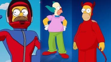 Los Simpson en fortnite