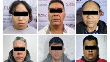 Los cinco detenidos y la droga asegurada quedaron a disposición del Ministerio Público, mientras los inmuebles cateados fueron sellados y puestos bajo resguardo policial. 