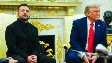 Volodímir Zelenski y Donald Trump