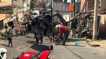 Servicios de emergencia arribaron rápidamente para atender a los afectados y trasladaron a los heridos a la Clínica 53 del municipio, donde reciben atención médica.