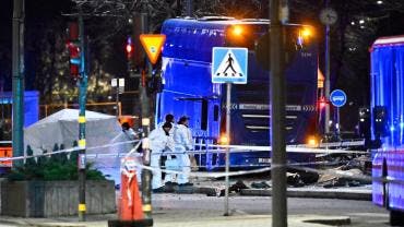Accidente de autobús en Estocolmo  