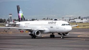 Avión de la aerolínea Volaris