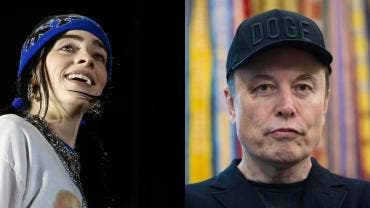 Billie Eilish le dice cobarde a Elon Musk 