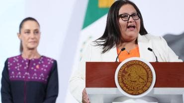 La secretaria de las Mujeres, Citlalli Hernández