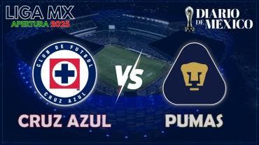 El Club de Fútbol Cruz Azul recibirá este fin de semana al Club Universidad Nacional en la Jornada 17 del Torneo Apertura 2025 de la Liga MX,