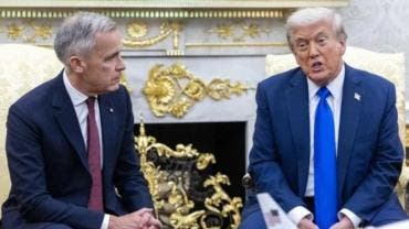 Mark Carney y Donald Trump