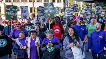 Huelga Starbucks
