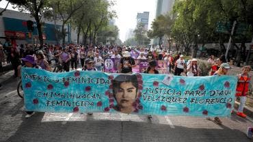 Marcha 25N en CDMX 