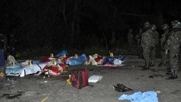 Accidente en Guatemala  