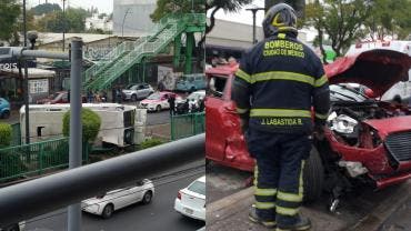 La víspera del 24 de diciembre, marcada por una alta afluencia de personas y vehículos en las calles, dejó dos siniestros viales distintos sobre avenida Canal de Miramontes