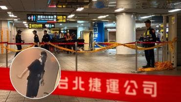 Ataque en metro de Taipéi