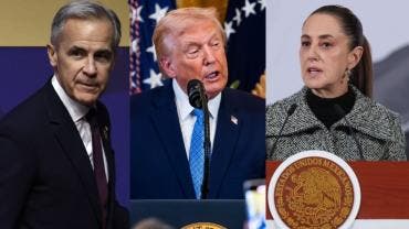 Carney, Trump y Sheinbaum