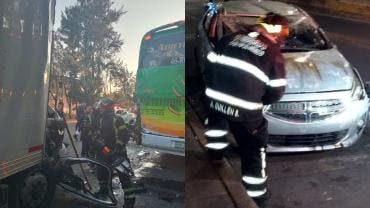 Las autoridades reiteraron el llamado a conducir con precaución y a reportar cualquier emergencia a los números oficiales.