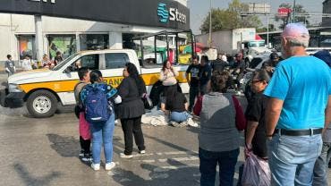 El tránsito vehicular se vio afectado durante varios minutos mientras continuaban los trabajos periciales y las labores de emergencia.