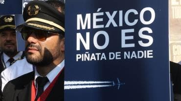 Protesta Pilotos Aviadores