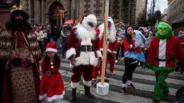 romería santa claus