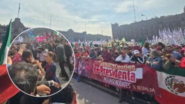 Zócalo aniversario 4T