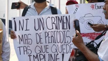 Chilpancingo protesta de periodistas  