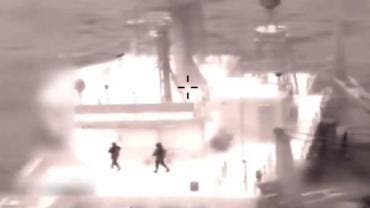 Fuerzas estadounidenses interceptaron este viernes al petrolero 'Olina' en aguas del Caribe