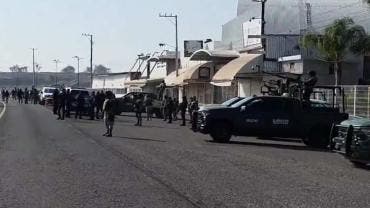 Exterior de las instalaciones de la plaza Texticuitzeo