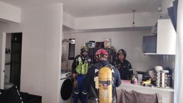 Tras la revisión, los especialistas diagnosticaron a los tres integrantes de la familia con intoxicación por gas natural.