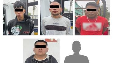 Durante las detenciones, a los implicados se les aseguraron dosis de marihuana y cocaína, así como un arma de fuego, cartuchos útiles, un automóvil y una motocicleta.