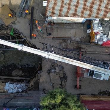 La Segiagua informó que los trabajos para atender el mega socavón en Iztapalapa tardarán al menos 13 a 15 días más.