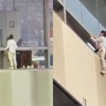 El rescate evitó un posible hecho lamentable en una de las estaciones más transitadas de la Línea 12.