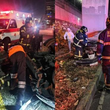 Dos siniestros mortales se registraron durante el viernes y sábado en la capital