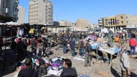 Doble atentado suicida en Bagdad (EFE)