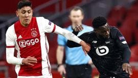 Ajax elimina a Lille con Edson Álvarez de titular y avanza a octavos