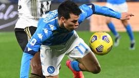 ‘Chucky’ Lozano se perderá el duelo de Napoli en la Europa League
