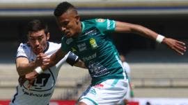 León rompe invicto de Pumas en CU con zarpazo de Ángel Mena