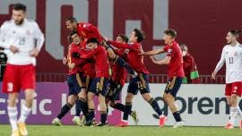 Dani Olmo salva a España del ridículo en la eliminatoria mundialista