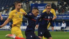 Francia inicia la eliminatoria con un tropezón ante Ucrania