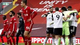 Liverpool sigue en caída libre y suma sexta derrota seguida en Anfield