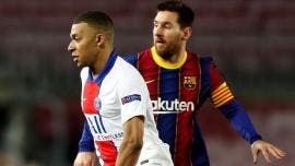 Barcelona y Messi van por una remontada épica sobre PSG y Mbappé