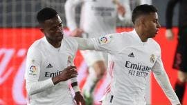 Vinicius salva a Real Madrid de la derrota ante Real Sociedad