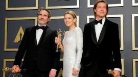 Joaquin Phoenix, Renée Zellweger y Brad Pitt