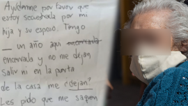 Abuelita retira denuncia que hizo en centro de vacunación 