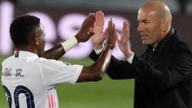 Zidane espera aumente la confianza de Vinicius tras su doblete