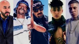 Lupillo Rivera, Snoop Dogg, B Real, Alemán y Santa Fe Klan