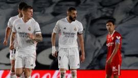 Real Madrid rescata ante Sevilla un empate a favor del Atlético