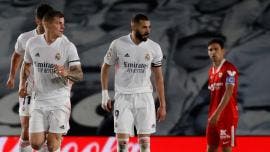Real Madrid rescata ante Sevilla un empate a favor del Atlético