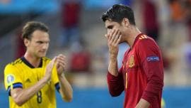 España empata ante Suecia con Morata como el villano del día