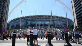 La final de la Eurocopa en Wembley podrá albergar a 45 mil espectadores