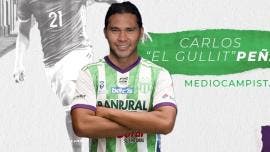 Carlos 'Gullit' Peña es nuevo refuerzo del Antigua de Guatemala