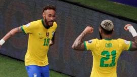 Brasil ensaya con Neymar y Gabigol para el ataque contra Perú