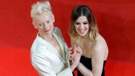 Tilda y Honor Swinton en el Festival de Cannes